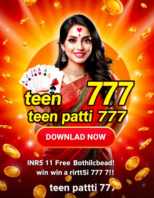 Teen Patti 777 Banner